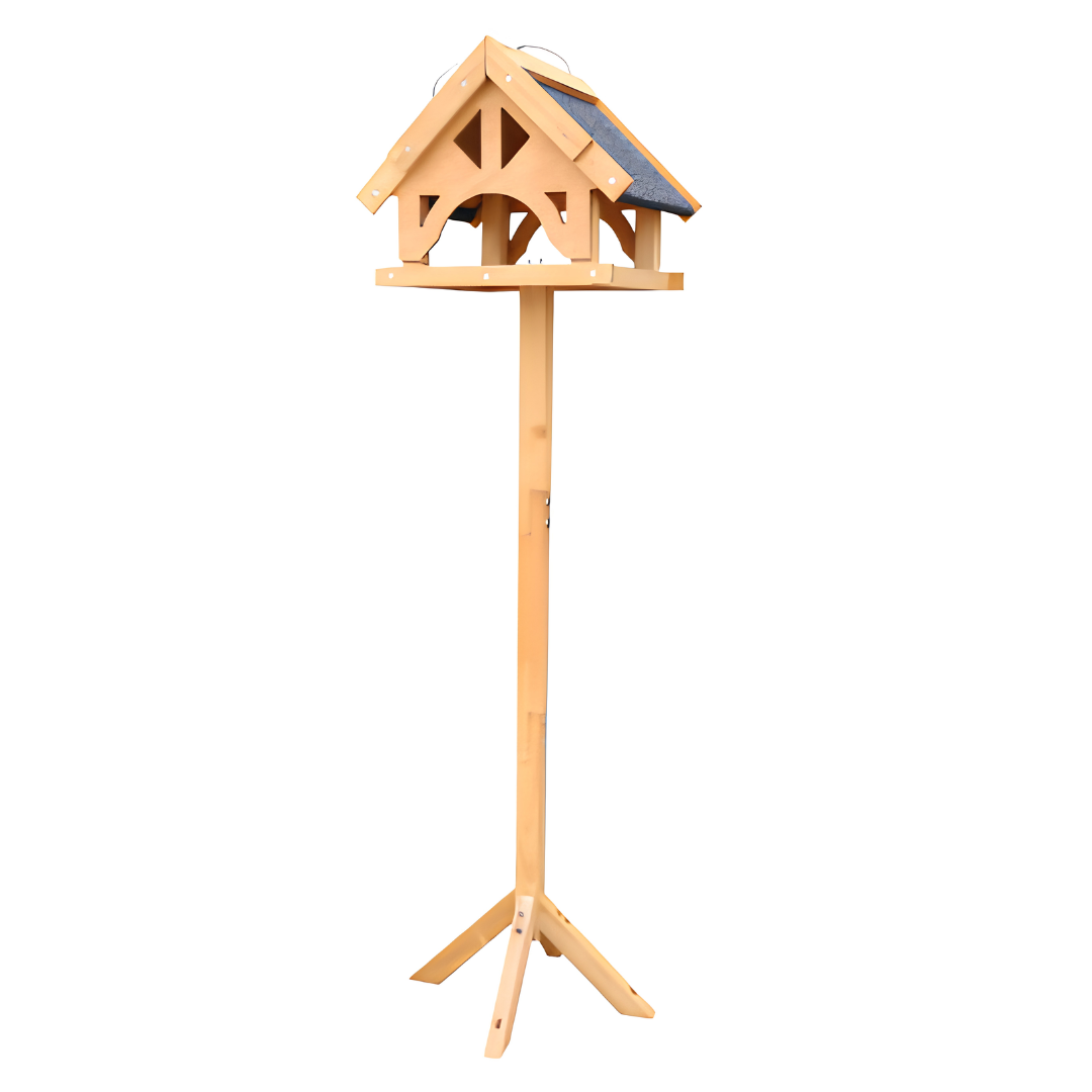 Mangeoire à Oiseaux de Jardin Convertible — Sur Trépied & Suspendue