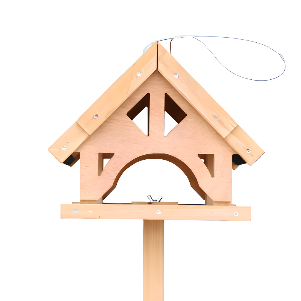 Mangeoire à Oiseaux de Jardin Convertible — Sur Trépied & Suspendue