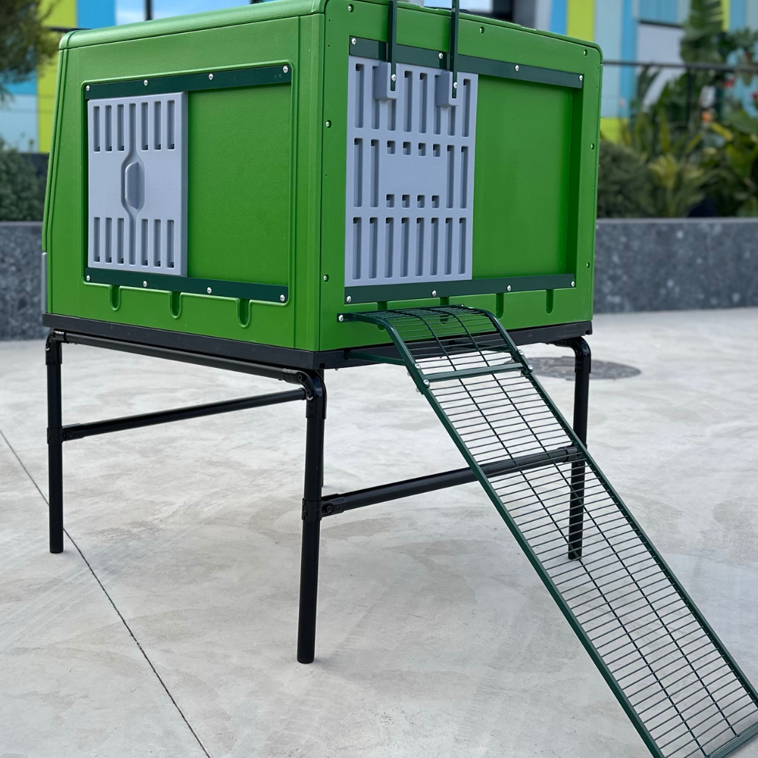Poulailler Mobile Plastique — Hygiène Anti-Parasites Métal Galvanisé