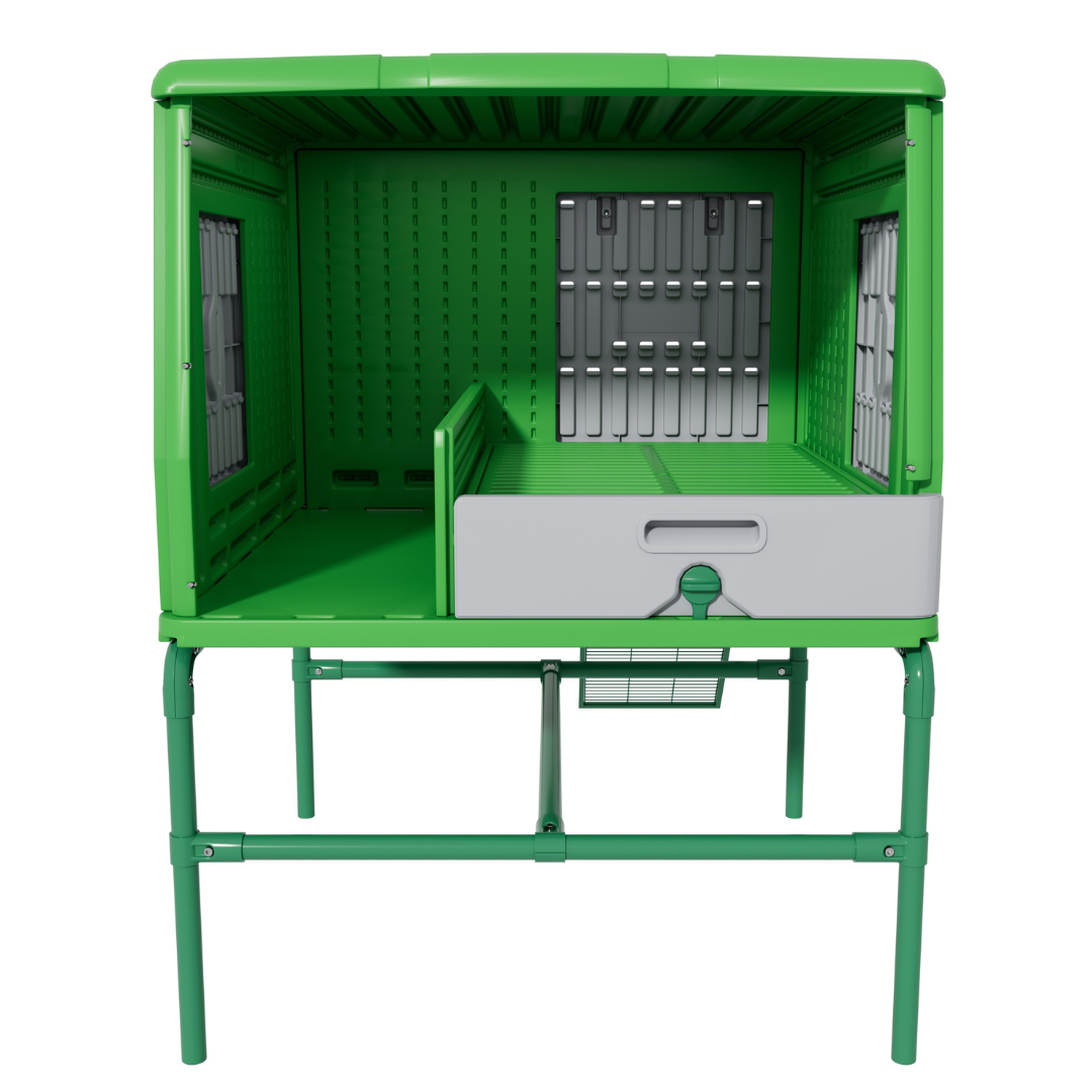 Poulailler Mobile Plastique — Hygiène Anti-Parasites Métal Galvanisé
