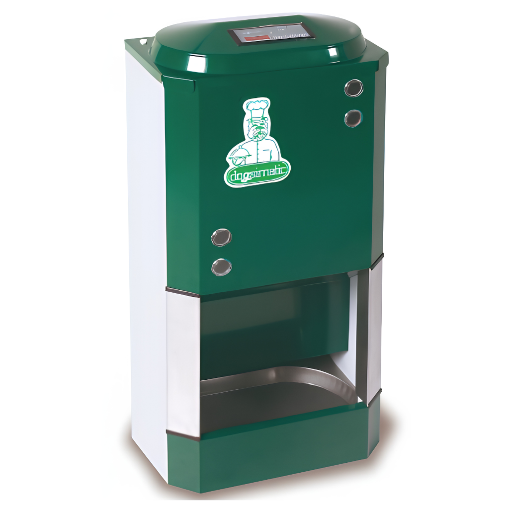 Distributeur Automatique de Croquettes Programmable 30 kg pour Chien — Structure Métal & Écran