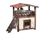 Abri pour chat extérieur Kerbl 4-Seasons Deluxe — parois isolées