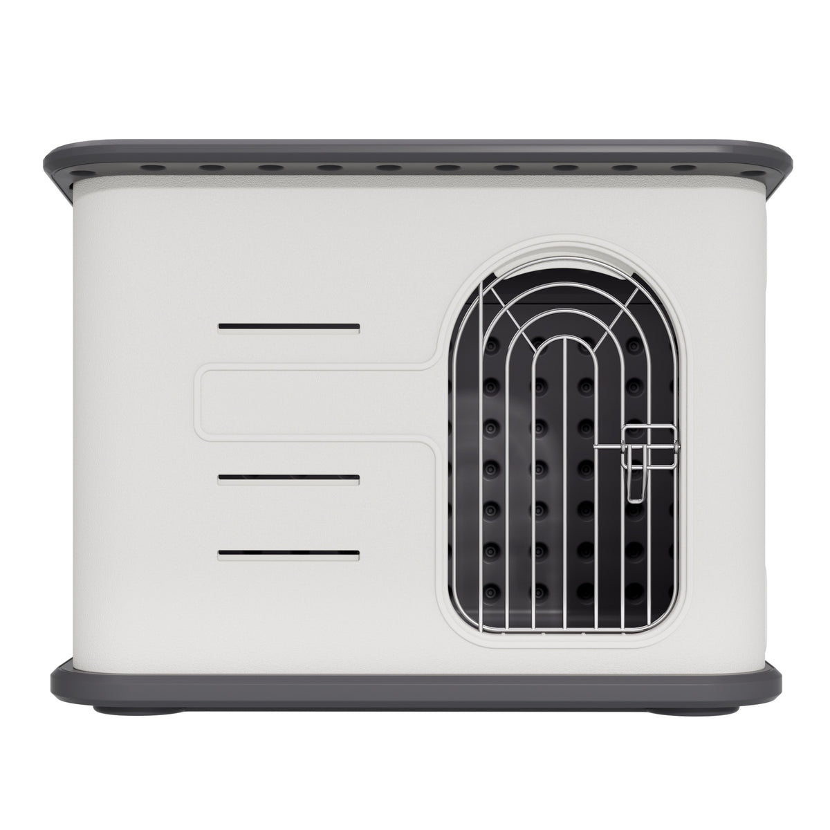 Niche PREMIUM Isotherme Plastique HDPE pour Petit et Moyen Chien — Double Paroi & Base Surélevée