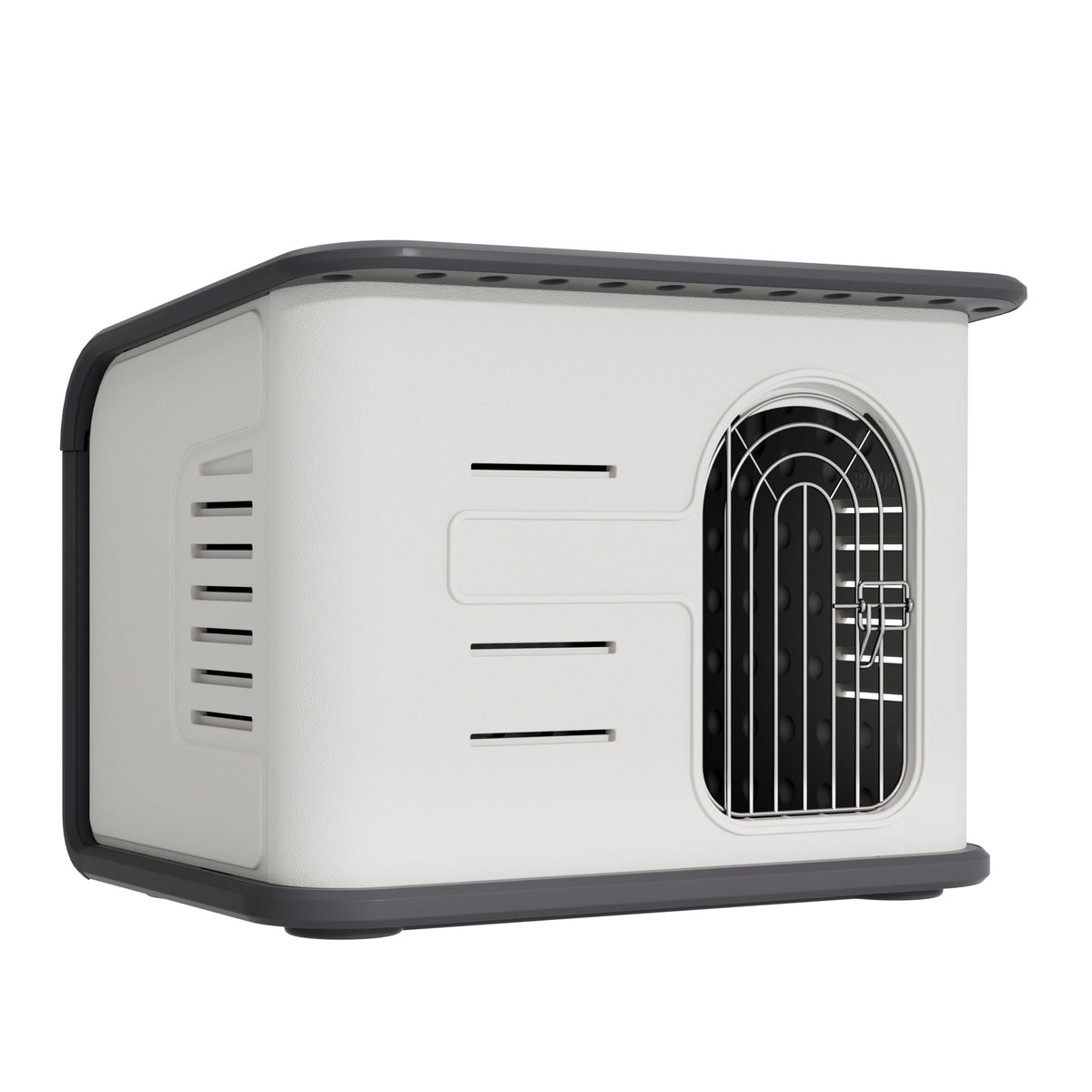 Niche PREMIUM Isotherme Plastique HDPE pour Petit et Moyen Chien — Double Paroi & Base Surélevée